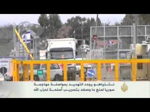 نتنياهو يجدد تهديده بمهاجمة سوريا مجددا