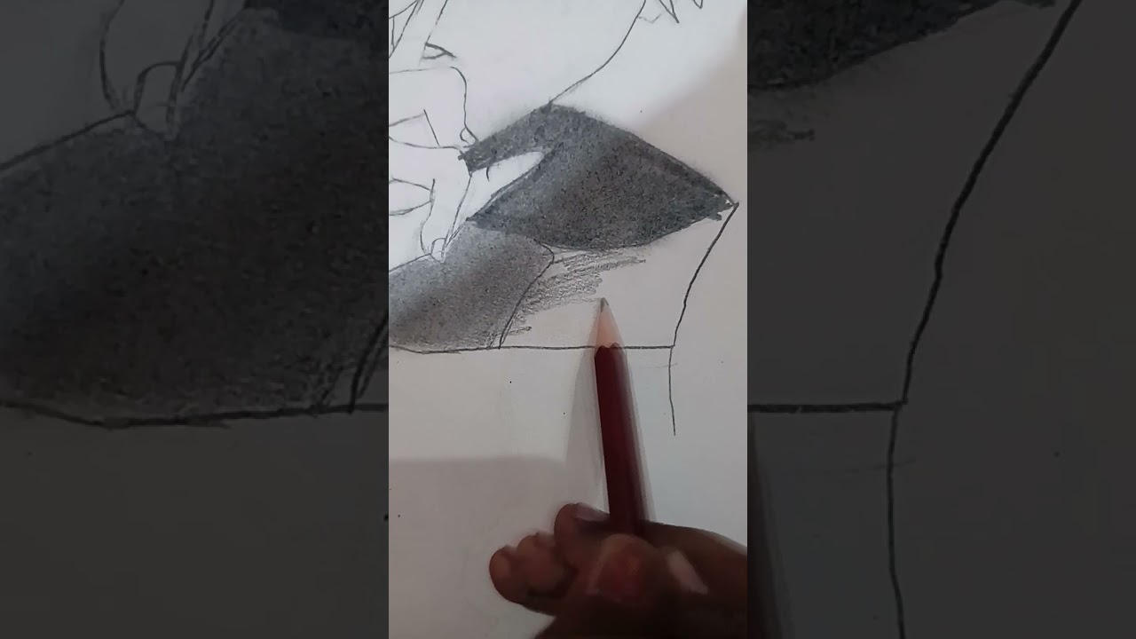 Gojo drawing 😎😎🗣️🗣️🔥🔥🔥🔥 