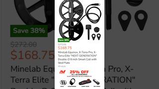 Minelab accessories 25% off sale from Detector Warehouse. #metaldetecting #treasure #minelab