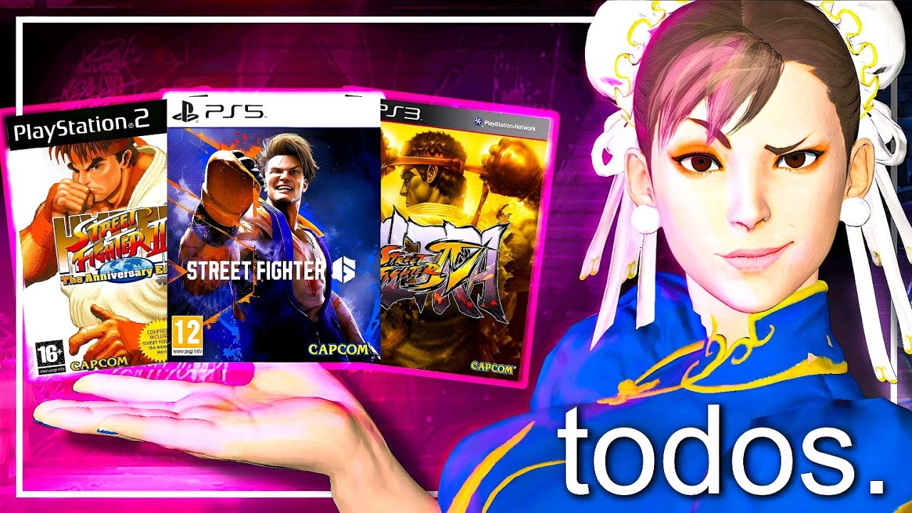Probé TODOS los STREET FIGHTER en UN SOLO VIDEO