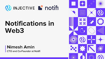 Injective x Notifi Workshop: Notifications in Web3