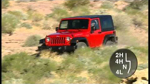 Comment passer en 4 roues motrices Jeep Wrangler ?