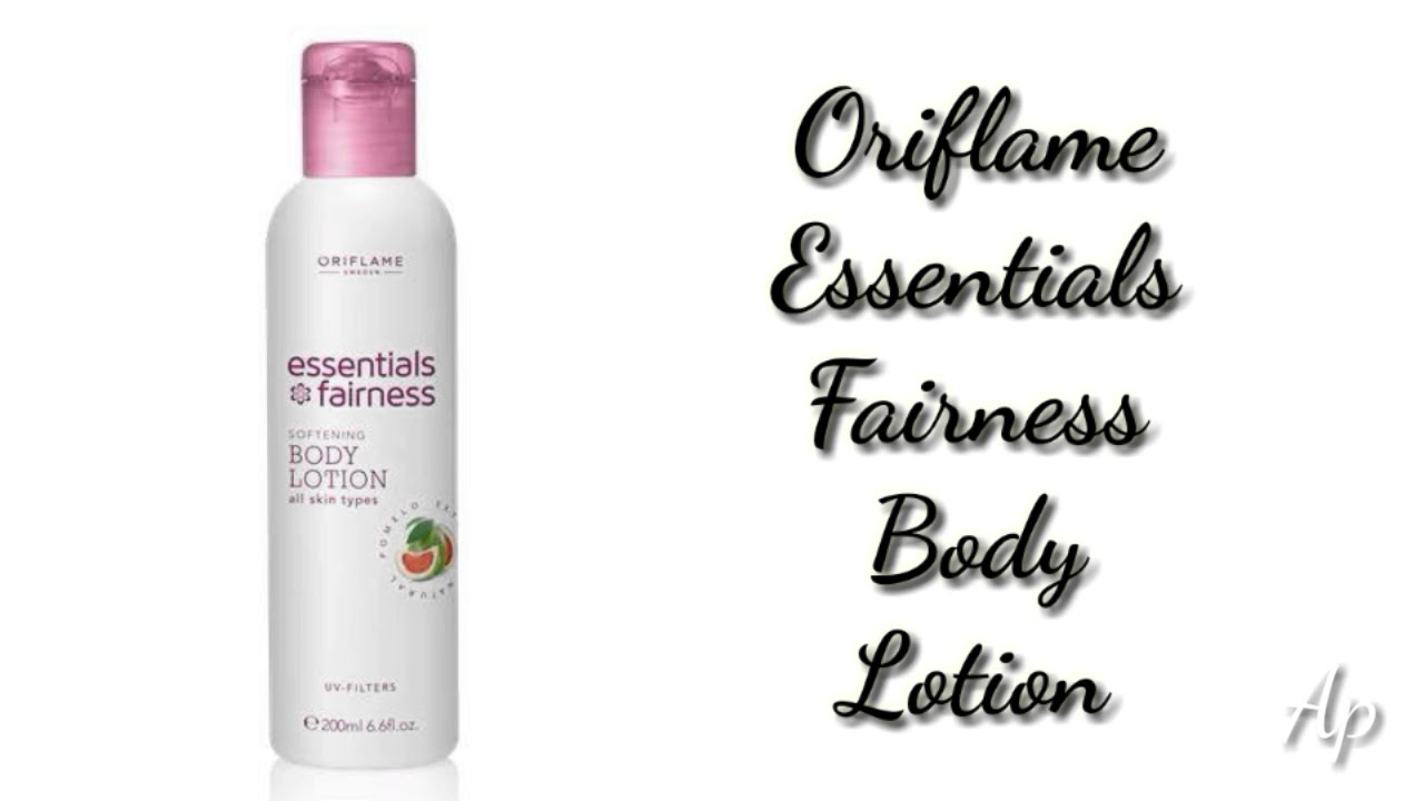 oriflame essentials fairness lotion 200ml