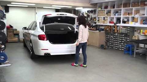 BMW F10 POWER TRUNK INSTALL