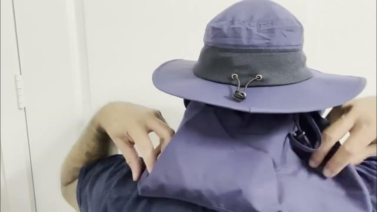 Surblue Neck Face Flap Outdoor Cap UV Protection Sun Hats Review, Great