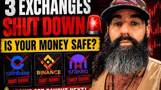 3 Crypto Exchanges Just SHUT DOWN... Get Your Money OUT! 🚨