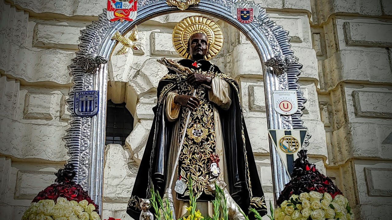 PROCESION 2024 DE SAN MARTIN DE PORRES DEL CONVENTO DE SANTO DOMINGO DE LIMA