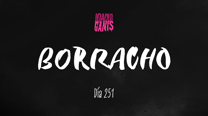 Bm - Borracho (Joaqui Ganis Remix)