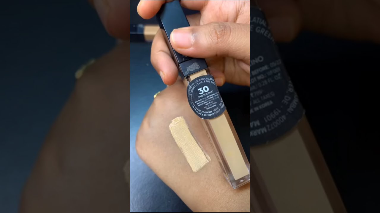 Sugar Concealer swatches/Sugar Cosmetics/magic wand waterproof concealer 