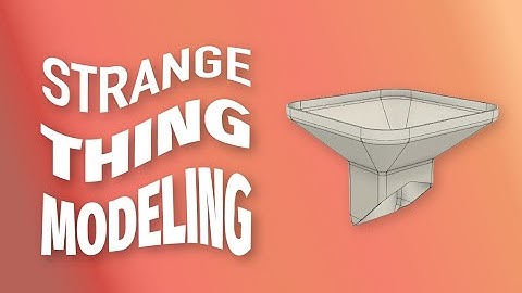 Fusion 360 Square funnel modeling