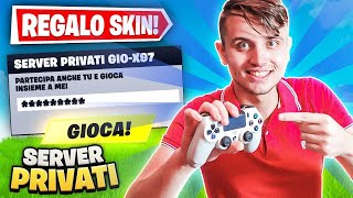 🎁SHOPPO SKIN E V-BUCKS A TUTTI!!😃 SERVER E PROVINI TEAM PAGATO!- LIVE Fortnite ITA