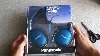 Panasonic RP-HX350 Headphones Unboxing and FULL Review