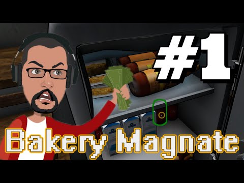 3D BAKKAL SİMULATOR / Bakery Magnate Online Türkçe - Bölüm 1