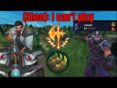 CHALLENGER SHEN WASN'T READY FOR MY JAYCE