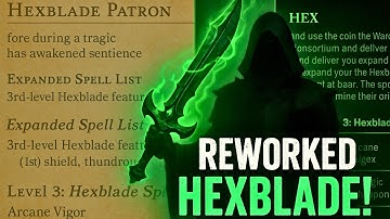 Unearthed Arcana 2025: Hexblade Warlock Rework Deep Dive | Horror Subclasses Breakdown