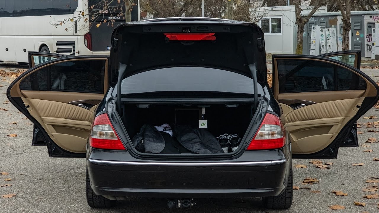 Mercedes-ul de la bătrânica din Germania a ajuns la Târgu-Jiu (w211 full)