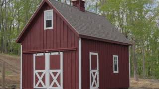 An Amish-builders offering custom-tailored storage solutions ranging from single story sheds & garage, double wide and two-story 