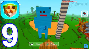 Block Craft 3D - Gameplay Walkthrough Part 9 Visiting Trending Villages (iOS,Android)