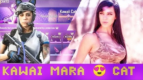 *NEW* Kawaii Cat Crate Unboxing | Mara "Notice Meow" & S36 "Heartbraker" Unlocked! + Gameplay | CODM