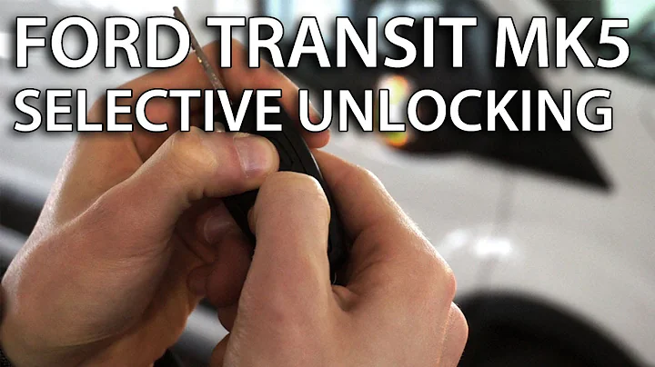 How to activate selective locking in Ford Transit MK5 (zone central lock safety) - DayDayNews