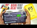 Realme P3 Ultra 5G BGMI Pubg Gaming Test at 90 FPS  - Does it Heat 🔥
