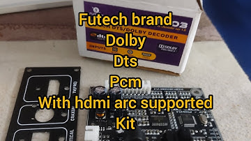 Futech Dolby, dts, pcm hdmi arc supported decoder unboxing//testing// telugu please do watch
