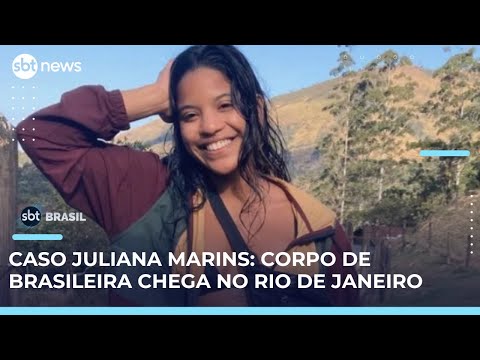 Video corpo-de-brasileira-morta-em-trilha-na-indonesia-chega-no-rio-de-janeiro-sbt-brasil