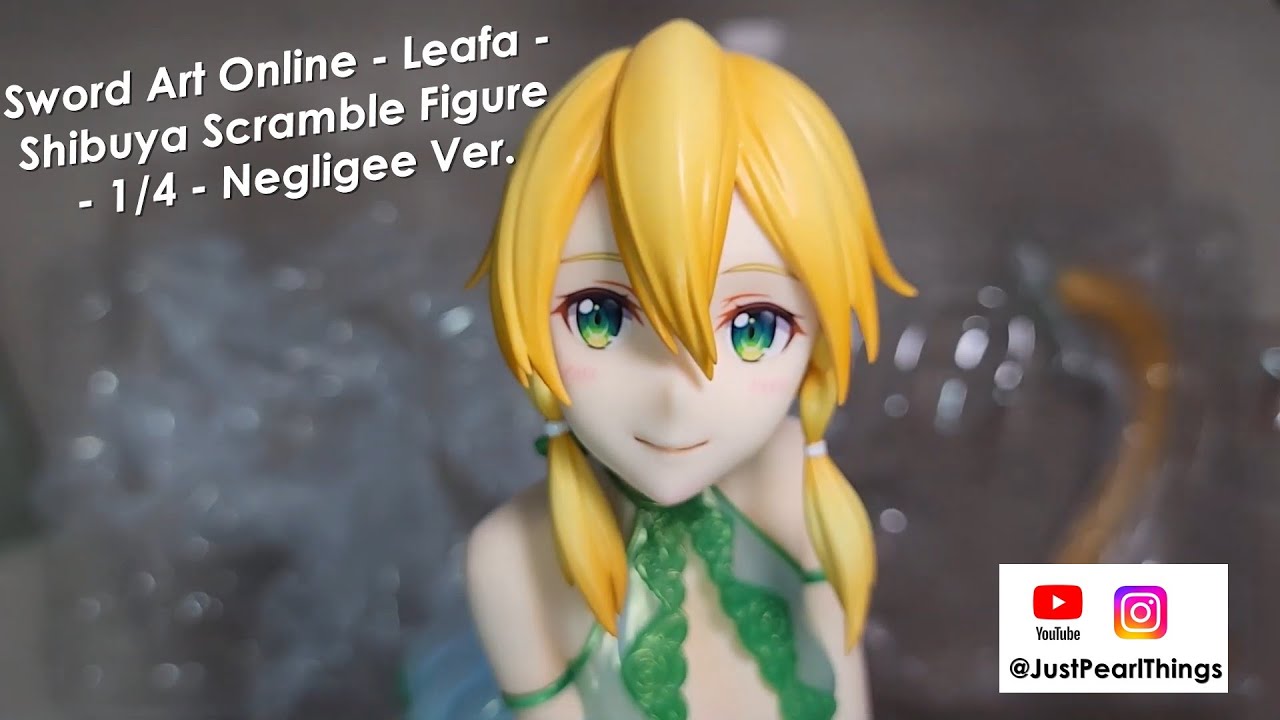 アリシゼーション　フィギュアLeafa Negligee Ver 1/4 First 1/4 Scale eStream Figure! | Sword Art Online - Leafa - YouTube