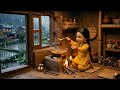Miniature Doll Cooking Wild Mushroom Soup ll Village Rainy Day ASMR @kanchacreator ll