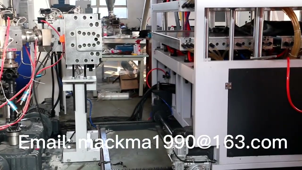 1220mm Plastic PP hollow construction Formwork board panel Extrusion production Line