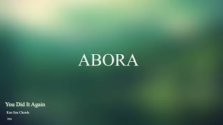 Ken Sea Chords  You Did It Again 