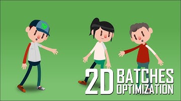2D Batches Optimization using Sprite Atlas