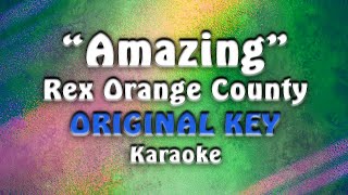 Rex Orange County - Amazing (Karaoke)