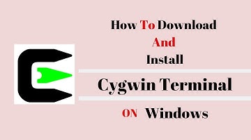 How To Download Cygwin Terminal In Windows.