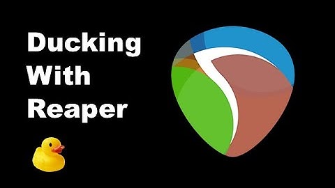 Ducking Music & Effects with Reaper (ReaComp)