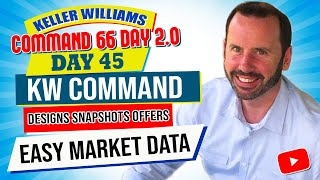 KW Command Designs Snapshots Offer Easy Market Data | KW Command 66 Day Challenge 2.0 Day 45