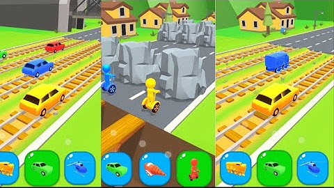 📹 Shape-Shifting🚁🚁🚁 - Walkthrough ALL 39 LEVELS (Android/iOS) level 31-39