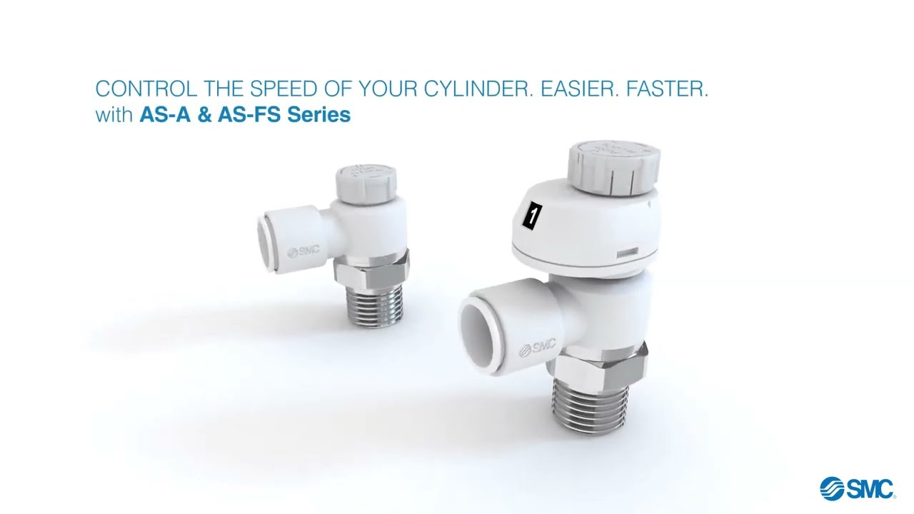 SMC Speed Controllers with Push-Lock System- AS-A & AS-FS