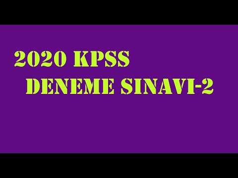 2020 KPSS LİSANS DENEMESİ-2 MATEMATİK SORULARININ ÇÖZÜMÜ(31-47 ARASI)