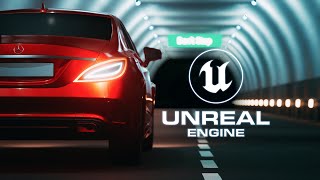 Tunnel Rendered in Unreal Engine 5