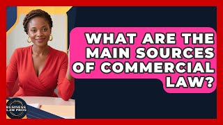 What Are the Main Sources of Commercial Law? | Business Law Pros News