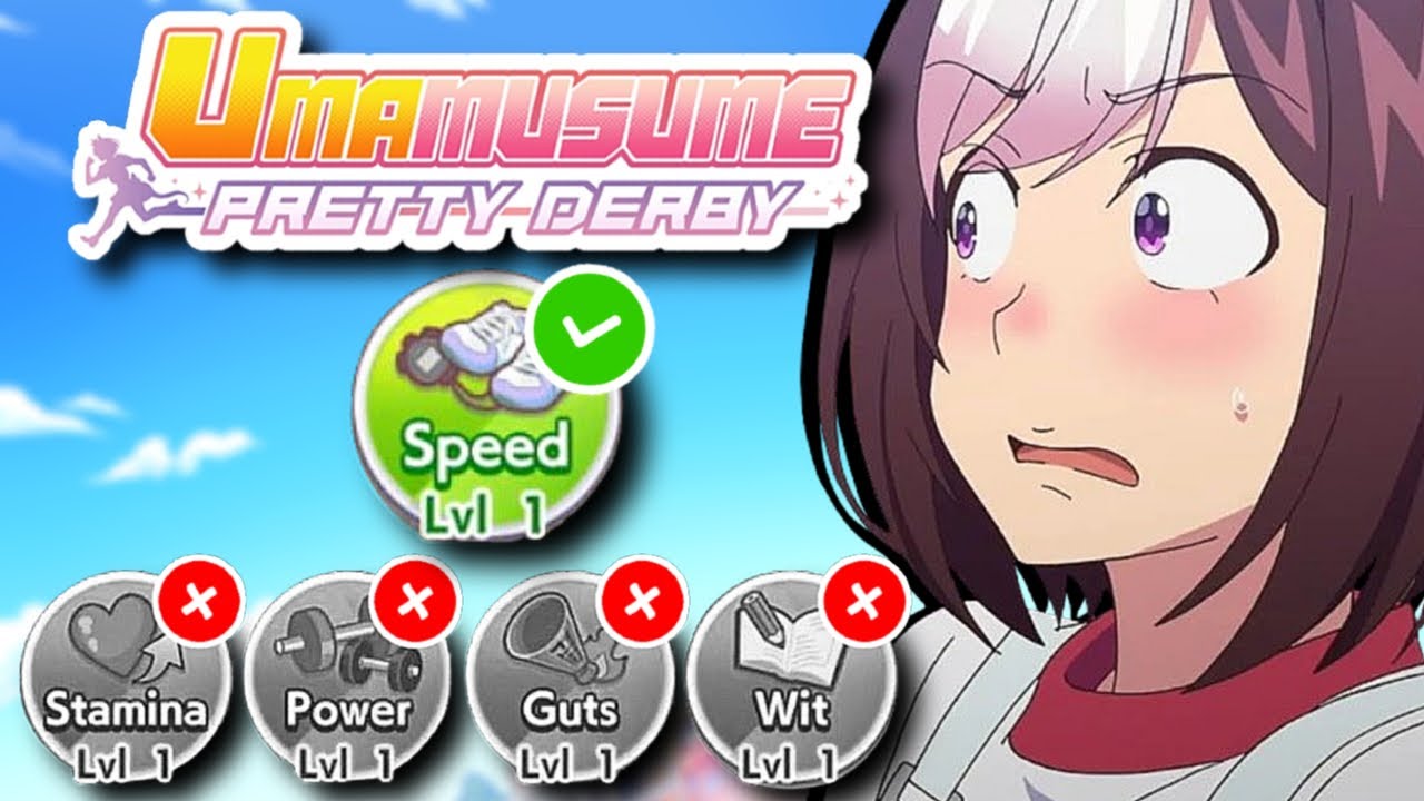 Can You Beat Uma Musume By Only Upgrading Speed!?