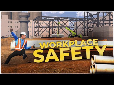 Workplace Safety 3D Animation | PPE use at Worksite #ppe #safetyfirst #3danimation - video from CHRP-INDIA