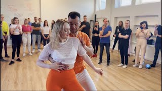 BACHATA FUSION 2023 | FRONTEO - PINTO PICASSO | Hasan & Anastassija | Bachata Studio Tallinn