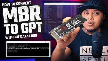 How to Convert MBR to GPT Without Data Loss in Windows 10