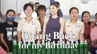 My Yearly Birthday Charity Event | Rhian Ramos