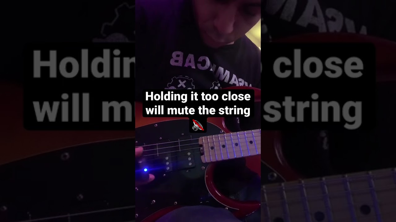 Trying out the E-Bow 