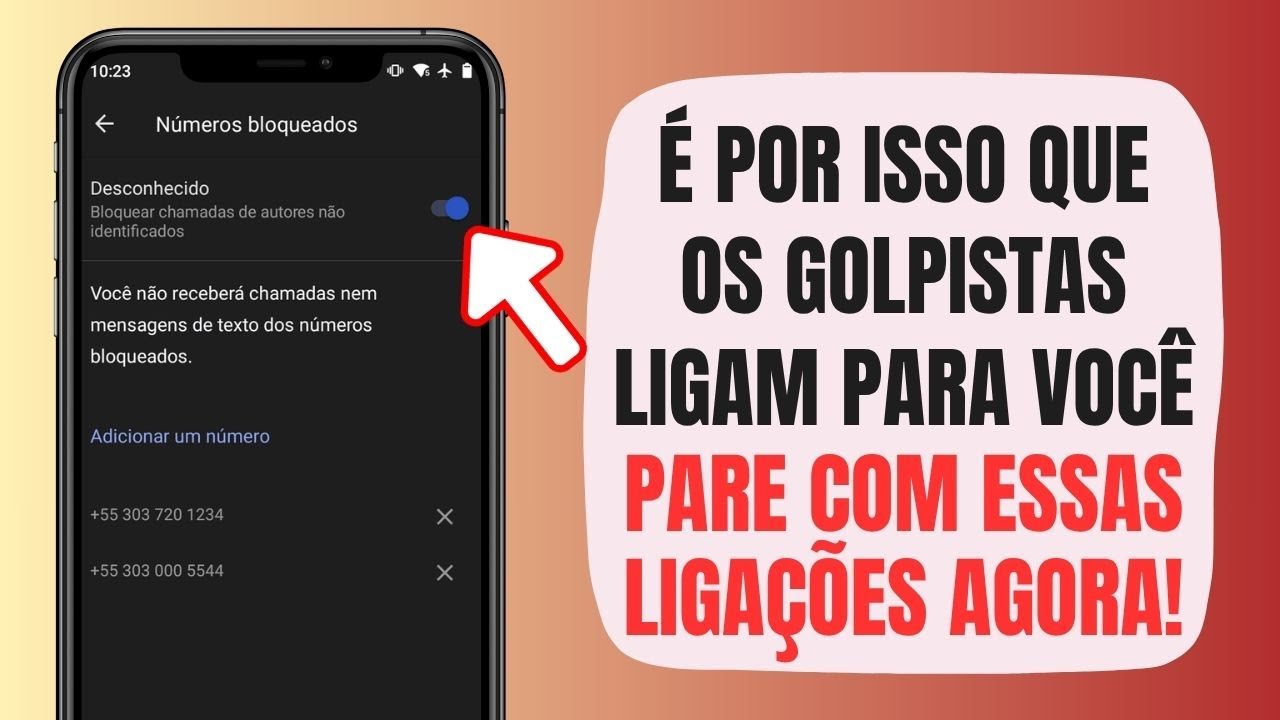 O FIM das Ligações de Golpistas! Ative ISSO no seu Celular AGORA! (Tutor de PC)