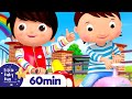 Driving in My Car +More Nursery Rhymes and Kids Songs | Little Baby Bum
