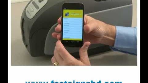 ZXP Series 3  Using the Zebra Print Touch™ Feature